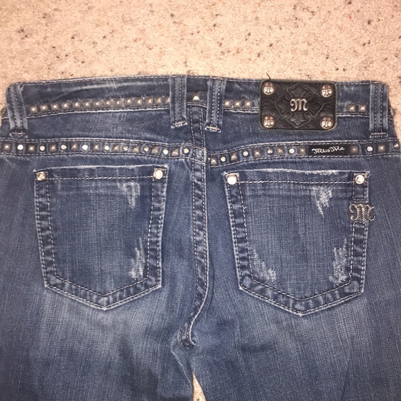 Miss me jeans size 28 unique lace - Picture 11 of 13
